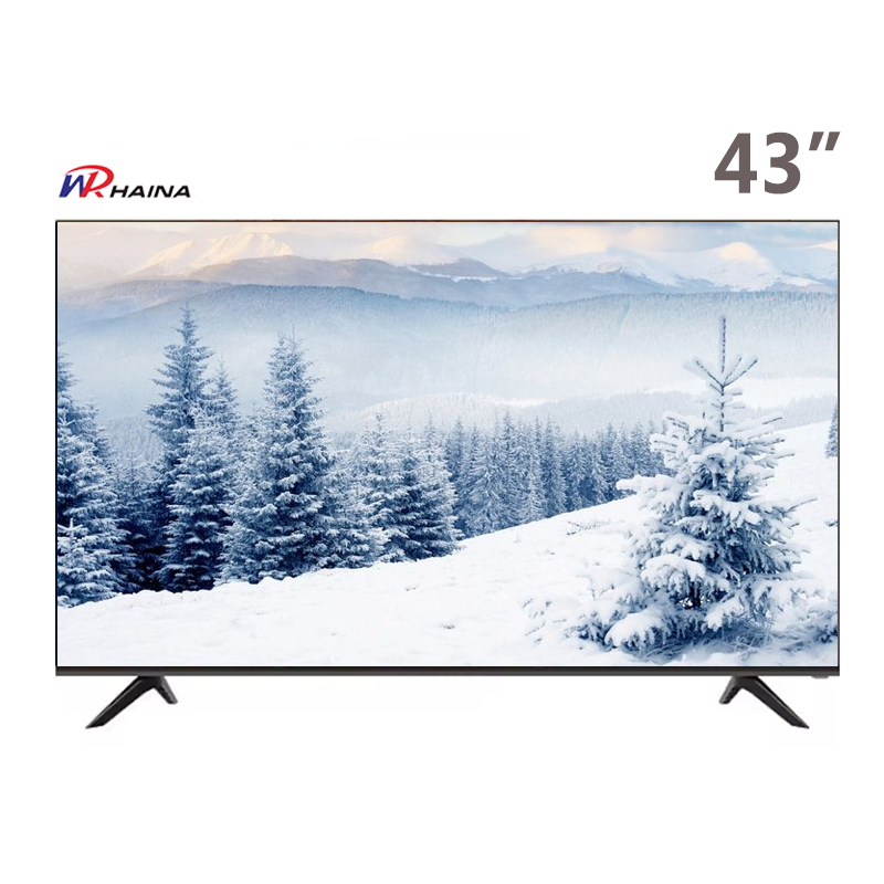 HAINA oem tv factory frameless 43 inch led tv