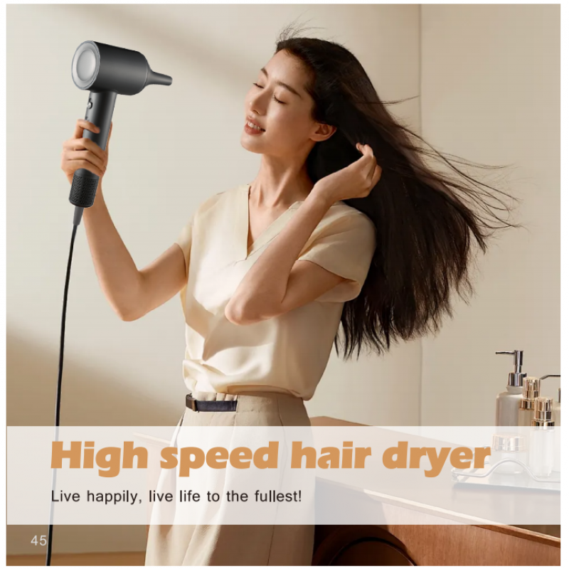 High speed hair dryer