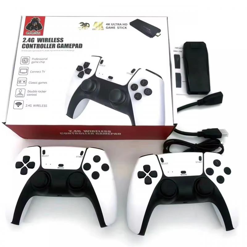 TPD-GC2026-M8PRO Retro Game TV Console | 64GB 20000+ Games | Dual Wireless Controllers | MOQ 30 Units Fast Delivery